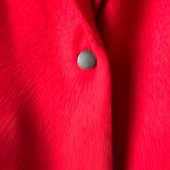 Rag & Bone Lexington Red Wool Blazer Size 4 Single Snap Closure Peak Lapel Class - Picture 4 of 16